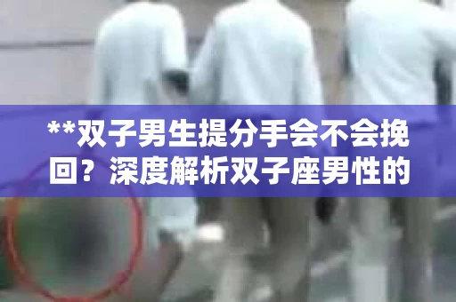 **双子男生提分手会不会挽回？深度解析双子座男性的情感决策**