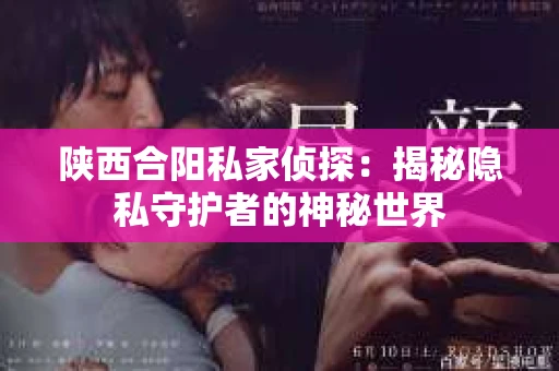陕西合阳私家侦探：揭秘隐私守护者的神秘世界