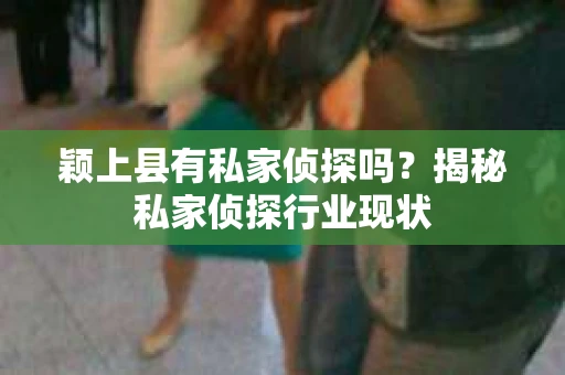 颖上县有私家侦探吗？揭秘私家侦探行业现状
