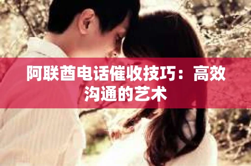 阿联酋电话催收技巧：高效沟通的艺术