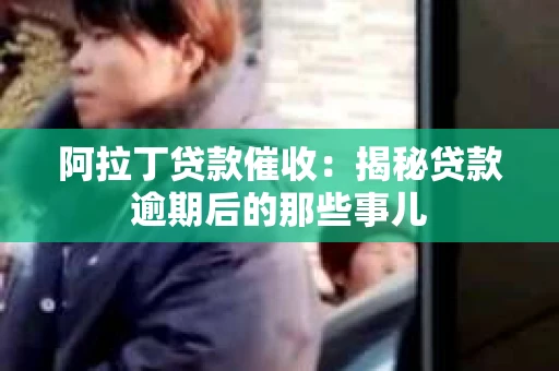 阿拉丁贷款催收：揭秘贷款逾期后的那些事儿