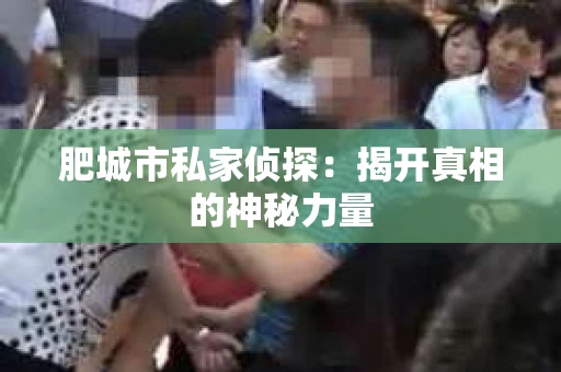 肥城市私家侦探：揭开真相的神秘力量