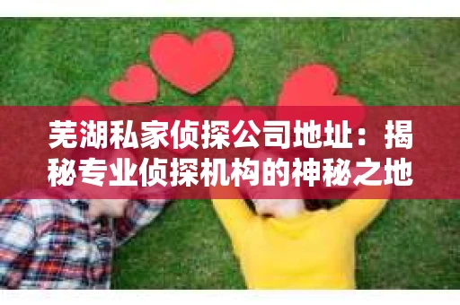 芜湖私家侦探公司地址：揭秘专业侦探机构的神秘之地