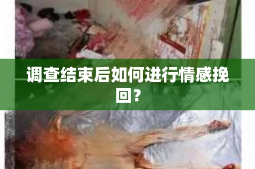 调查结束后如何进行情感挽回？