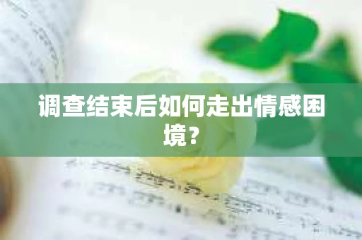 调查结束后如何走出情感困境? 调查结束后如何走出情感困境?
