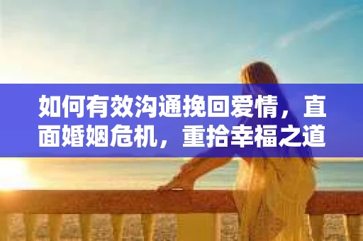 如何有效沟通挽回爱情，直面婚姻危机，重拾幸福之道