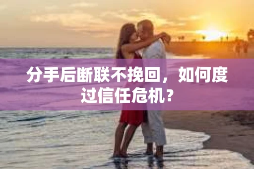 分手后断联不挽回，如何度过信任危机？