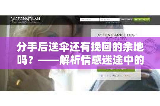 分手后送伞还有挽回的余地吗？——解析情感迷途中的决策