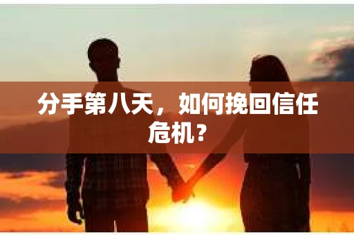 分手第八天，如何挽回信任危机？