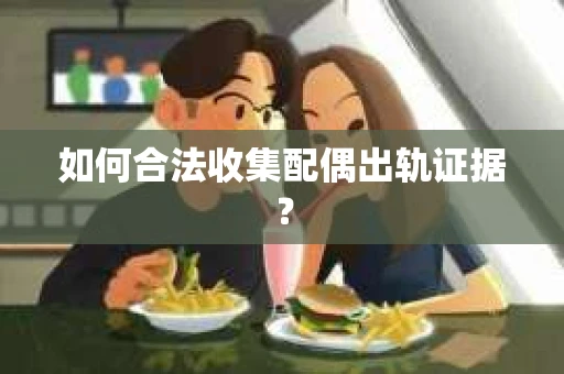 如何合法收集配偶出轨证据？