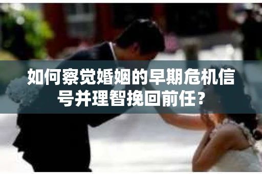 如何察觉婚姻的早期危机信号并理智挽回前任？