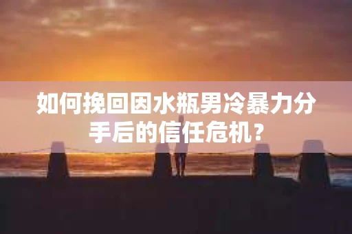 如何挽回因水瓶男冷暴力分手后的信任危机？